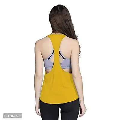 THE BLAZZE Women's Sleeveless Loose Fit Racerback Yoga Workout