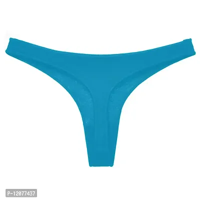 THE BLAZZE Women's Cotton Briefs (Pack of 1) (AS-01_Turquoises Blue_Large(36/90cm - chest))-thumb2