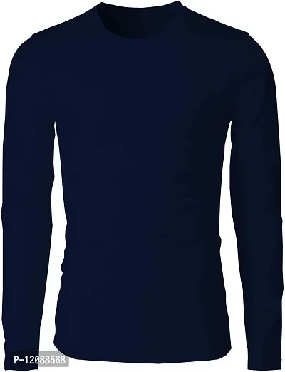 THE BLAZZE 0130 Men's Regular Fit Full Sleeve T-Shirts for Men-thumb0