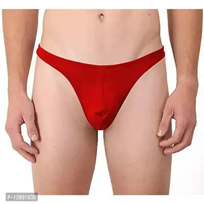 THE BLAZZE 0010 Men's G-String Thong Sexy Low Mid High Underwear Thongs for Men(XS,Color_01)