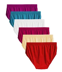 THE BLAZZE C1023 Women's Cotton Lingerie Panties Hipsters Briefs Underwear Bikini Panty for Women-thumb1
