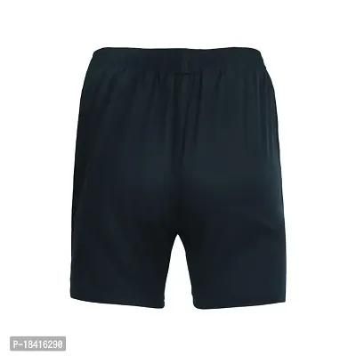 Classic Polyester Solid Shorts for Men-thumb0