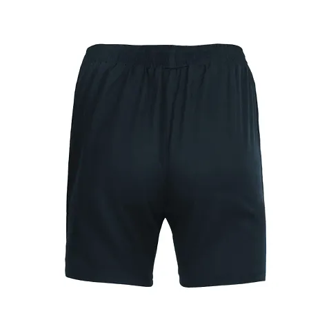 Polyester Cotton Solid Regular Shorts For Men