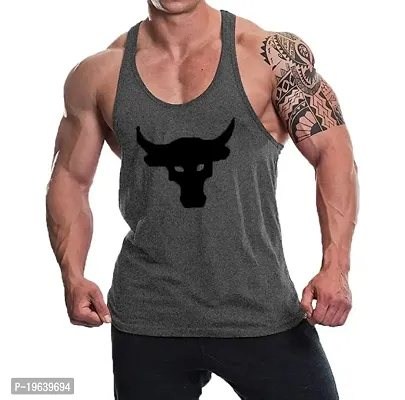 THE BLAZZE 0052 Mens Tank Tops Muscle Gym Bodybuilding Vest Fitness Workout Train Stringers