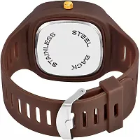 HRV Brown Dial Brown Belt Men Pu Analog Watch-thumb2