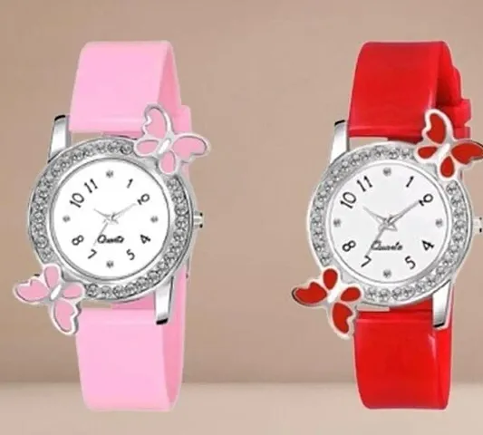 Premium stylish Analog watches for Women pack of 2