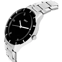 Women's Silver Analog Watch With Metal Strap-thumb2