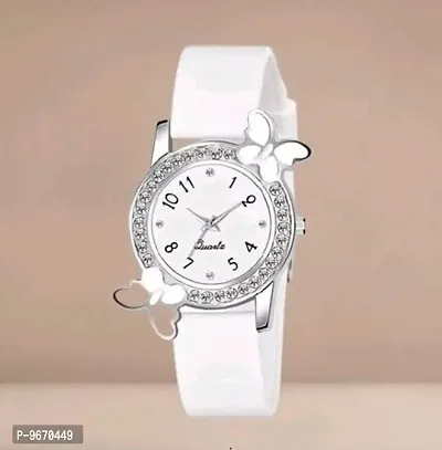 Stylish Fancy PU Analog Watches For Women And Girls-thumb0