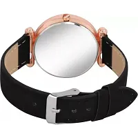 HRV New Stylish Black Leather Belt  Watch-thumb3