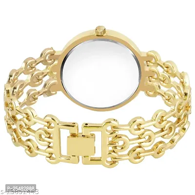 HRV Gold Peacock Metal Girls and Women Watch-thumb4