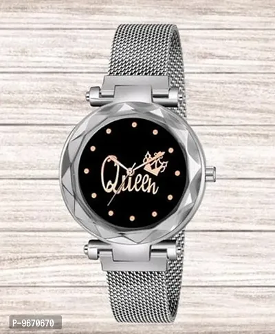 Stylish Fancy Metal Analog Watches For Women And Girls-thumb0