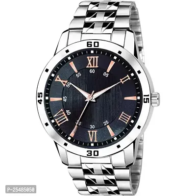 Bolun Copper Roman Black Dial Metal Men and Boys Watch-thumb2