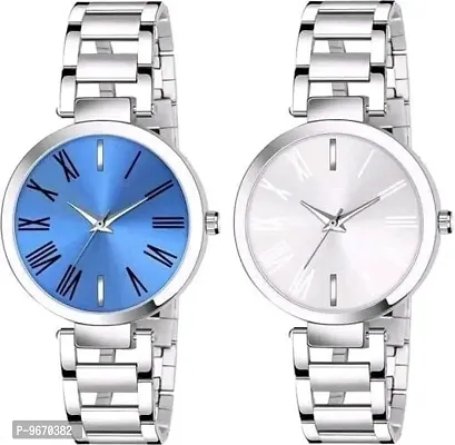 Stylish Fancy Metal Analog Watches For Women And Girls-thumb0