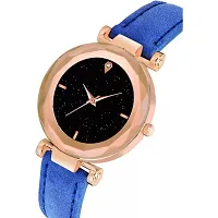 HRV  Blue DESIGNER LEATHER BELT Women WATCH-thumb2