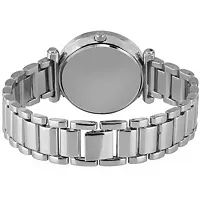 HRV Silver Dial Silver Metal BD Belt Wrist Women Watch-thumb3