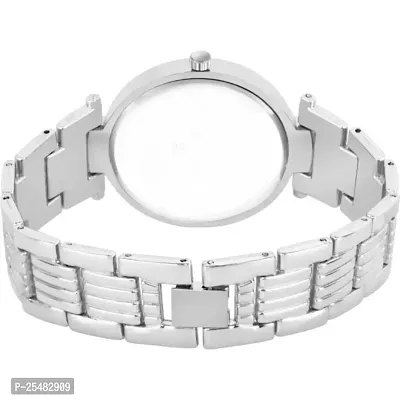 HRV Roman Silver Dial BD Silver Belt Girls and Women Watch-thumb4