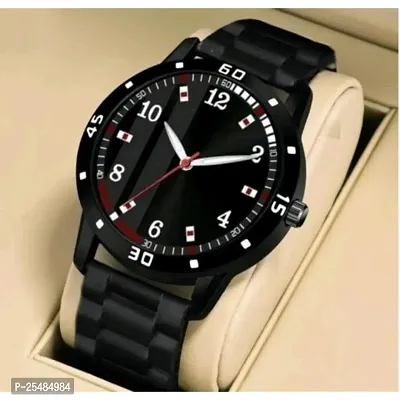 Bolun Black 126 Dial Cash Bumper Pu Men Analog Men And Boys Watch