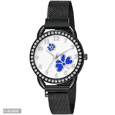 Stylish Fancy Metal Analog Watches For Women And Girls-thumb0