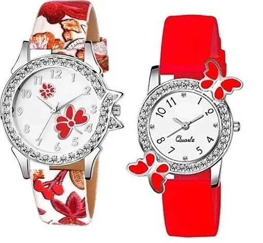 Stylish Analog Watches For Women Pack Of 2