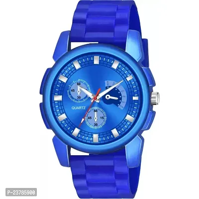 HRV Kacho Blue AV Dial Men Pu Watch-thumb2