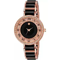 HRV Black Dial BD Belt Analog Girls and Women Watch-thumb1