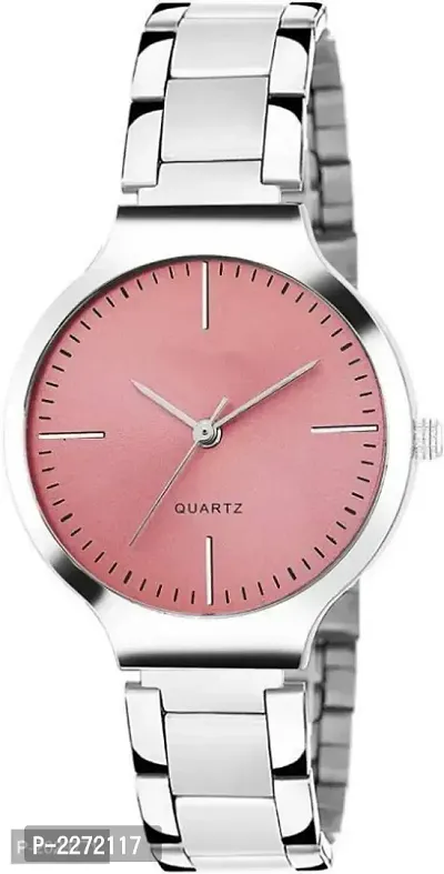 Pink Stylish  Attractive With Chain Belt Casual  Formal Exclusive Watch-thumb0
