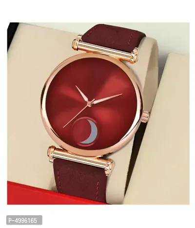 Synthetic Leather Analog Watch for Men