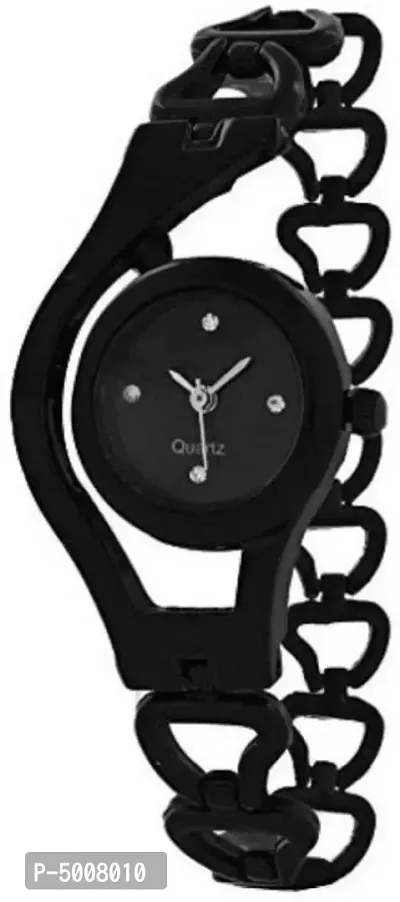 Stylish Balck Chain Watch Analog Watch For Women