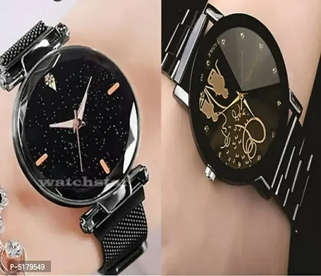 Trendy Women's Analog Peck Of 2 Watches-thumb0