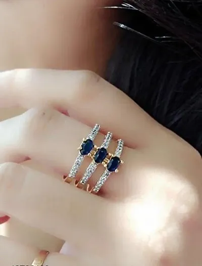 Designer American Diamond Rings