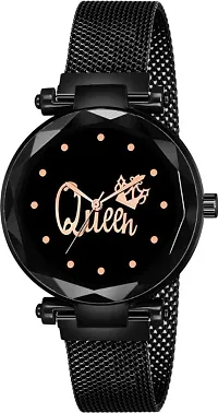Crystal queen BD Maganet Premium Quality New Fashion Analog Watch For Women-thumb1