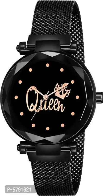 Crystal queen BD Maganet Premium Quality New Fashion Analog Watch For Women-thumb2