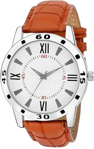 New Stylish Synthetic Leather Men's Watchnbsp;