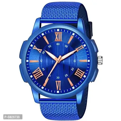 Trendy PU Watch for Men-thumb0