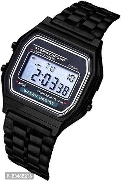 Premium Brand Digital 4 Colours Square Dial Unisex Wrist Watch for Men Women-thumb2
