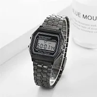 Premium Brand Digital 4 Colours Square Dial Unisex Wrist Watch for Men Women-thumb2