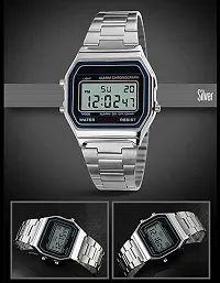 Premium Vintage Series Digital Grey Dial Women's Watch Men's Watch-thumb1