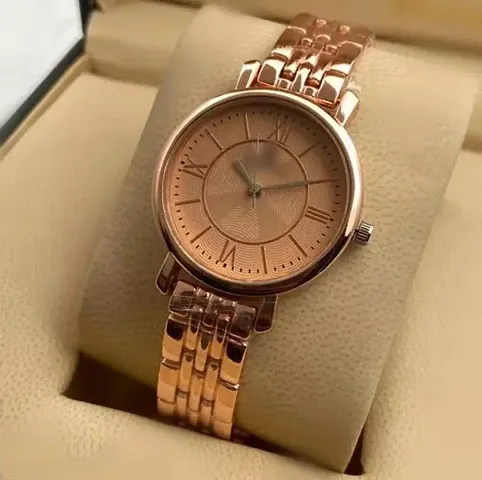 Luxury New Modal Dial chain Belt Special Edition Stylish Girls watch for women gift Analog Watch For Women Analog Watch - For Girls