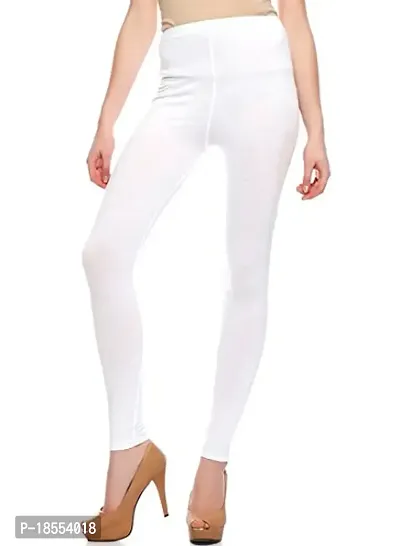 Vivan Creation White cotton lycra legging