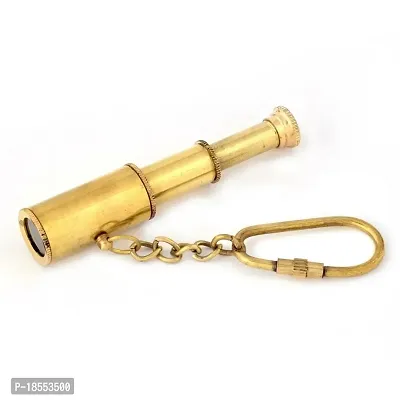 Pure Brass Handcrafted Telescope in Key Chain -171-thumb0