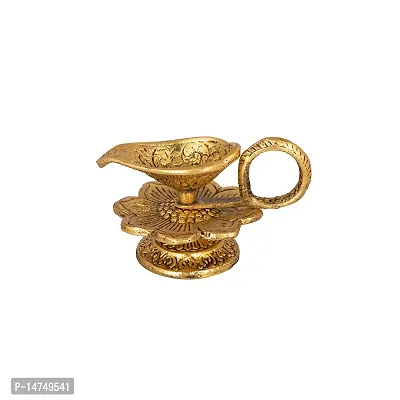 Antique Brass Decorative Single Aarti Diya