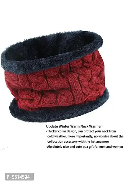Stylish Exclusive Unisex Winter Cap And Muffler Combo-thumb3