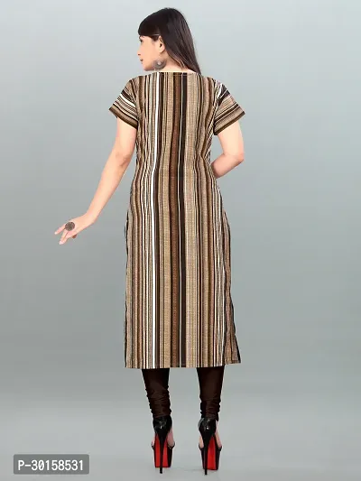 Traditional Crepe Straight Printed Kurta-thumb4