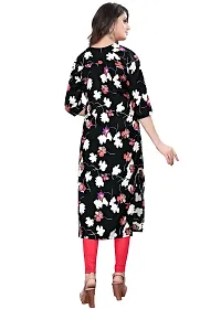 Traditional Crepe Straight Printed Kurta-thumb1