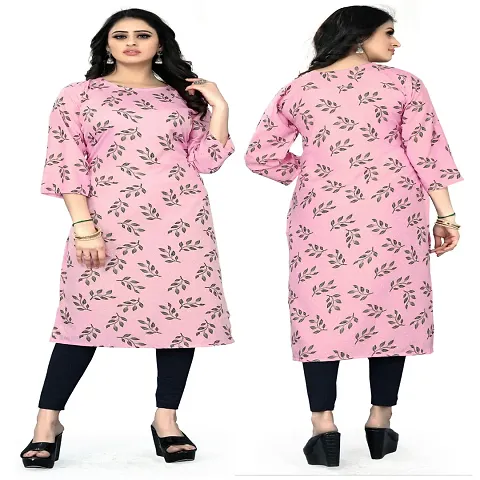 Fancy Crepe Kurti for Women Pack Of 2