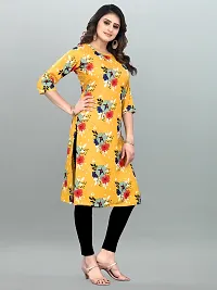 Traditional Crepe Straight Printed Kurta-thumb2