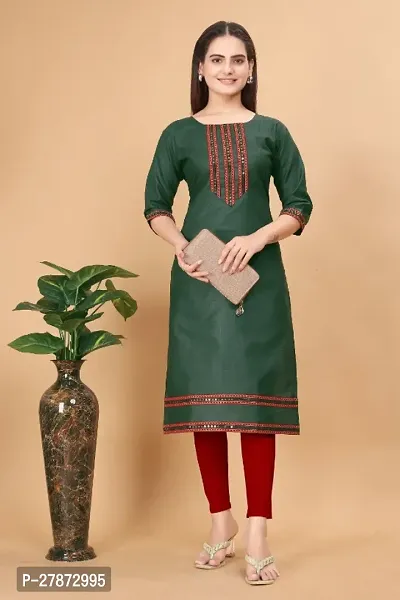 Beautiful Cotton Embroidered Kurtas For Women