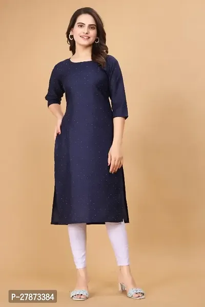 Beautiful Cotton Diamond Work Kurtas For Women-thumb4