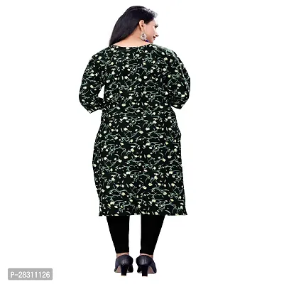 Trendy Crepe Floral Print Kurta For Women-thumb2