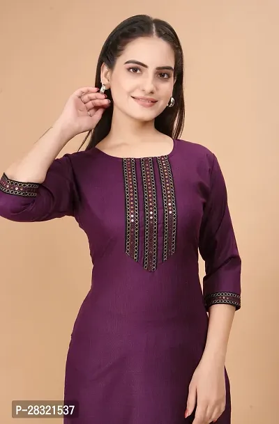 Beautiful Cotton Embroidered Kurtas For Women-thumb0